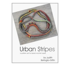 Urban Stripes: A Pattern Set for Bead Crochet Ropes Paperback, Createspace Independent Publishing Platform