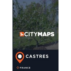 法國卡斯特爾城市地圖平裝本, Createspace獨立發布平台