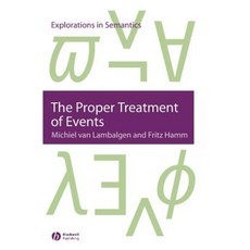 The Proper Treatment of Events 精裝版, Wiley-Blackwell