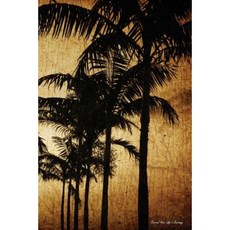 Journal Your Life's Journey: Grungy Palm Tree Lined Journal 6 X 9 100 Pages Paperback, Createspace Independent Publishing Platform