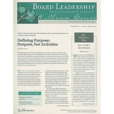 Board Leadership Number 91 Paperback, Wiley-Interscience