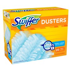 스위퍼 더스터 180도 먼지털이 리필 무향, 혼합 색상, 20개