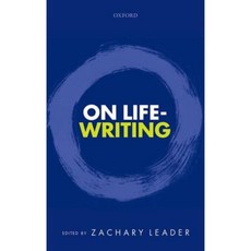 On Life-Writing Hardcover, Oxford University Press, USA
