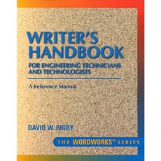 Writer's Handbook for Engineering Technicians and Technologists Paperback, Pearson