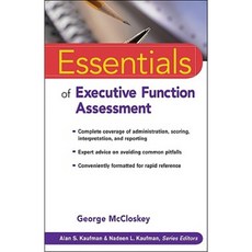 Essentials of Executive Functions Assessment Paperback, Wiley