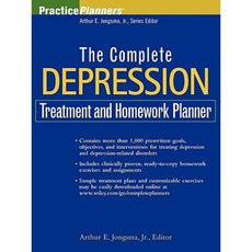 The Complete Depression Treatment and Homework Planner Paperback, Wiley