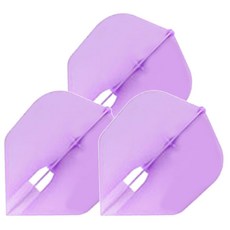 L플라이트 샴페인 다트 플라이트 shape, 보라색, 3개