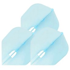 L플라이트 샴페인 다트 플라이트 shape, 스카이블루색, 3개