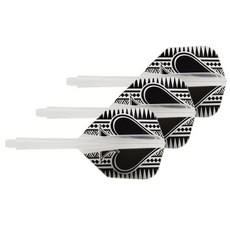 콘도르 SPADE 다트 플라이트 small M 27.5mm, white, 3개