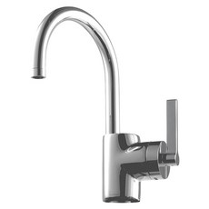 American Standard 美標 銀色一孔頂球洗臉盆龍頭FA1635, 1個