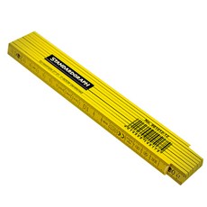 DUX 독일 빈티지 접이식자, Yellow, 1개