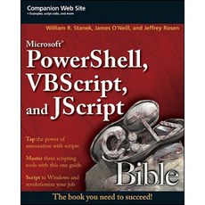 Microsoft Powershell VBScript and JScript Bible 平裝版, Wiley