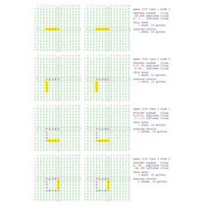 Fifty Scrabble Box Scores Games 1401-1450 Paperback, Createspace Independent Publishing Platform