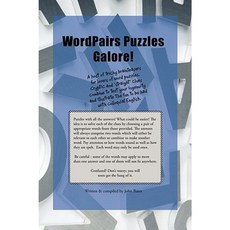 Wordpairs Puzzles Galore Paperback, Authorhouse