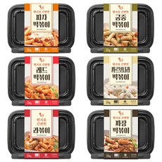 이에스그린푸드 렌지로 간편한 떡볶이 6종 세트 (냉동), 1.5kg, 1세트