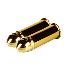 DUX 독일 빈티지 철제 연필캡 뚜껑, Gold, 2개입