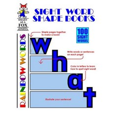 Sight Word Shape Books Paperback, Createspace Independent Publishing Platform