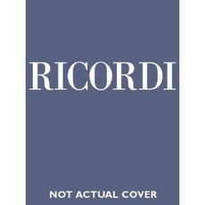 Uncle Bonzo Goro and All Secondary Leads: From Giacomo Puccini's Madama Butterfly Paperback, Ricordi