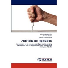 Anti-Tobacco Legislation Paperback, LAP Lambert Academic Publishing