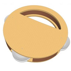 향앤미과학 STEAM 사이언스 나무 탬버린 꾸미기, 1개