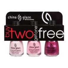 chinaglaze 質感美甲油 3入組, 80981（鼓勵）、80980（授權）、80982（耐力）, 1套
