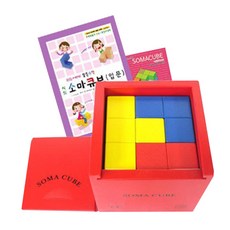 고나토이즈 큰솔스토밍 가베가족 빨간통 칼라소마큐브 입문세트 KS1502, 1개