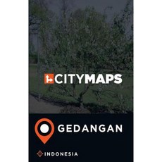 印尼城市地圖 Gedangan 平裝本, Createspace獨立發布平台