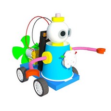 향앤미과학 STEAM 사이언스 전동 풍력 로봇 윈드봇 실험세트 LED형, 1개