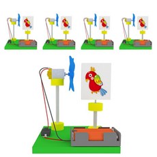 향앤미과학 STEAM 사이언스 착시현상 선풍기 실험세트, 5개입