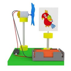 향앤미과학 STEAM 사이언스 착시현상 선풍기 실험세트, 1개