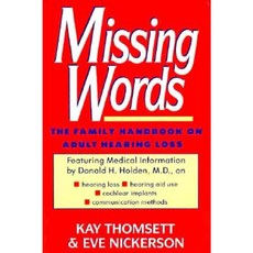Missing Words Hardcover, Gallaudet University Press