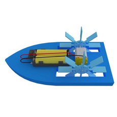 향앤미과학 STEAM 사이언스 스피드 투휠 전동보트 실험세트, 1개