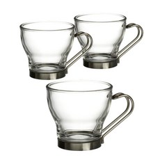 Bormioli Rocco 奧斯陸濃縮咖啡杯, 單一顏色, 3個