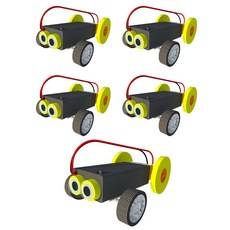 향앤미과학 STEAM 사이언스 미니 더블 전동카 실험세트 일반형, 5개입