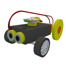 향앤미과학 STEAM 사이언스 미니 더블 전동카 실험세트 LED형, 1개