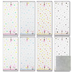 송월타월 쓸쓸한 토끼 세면타올 8p + 리본 핸드타올, 랜덤 발송, 1세트