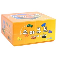 고나토이즈 칼라소마큐브 + 소책자 + 케이스, 혼합 색상, 1개