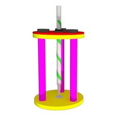 향앤미과학 STEAM 사이언스 공중부양 회전 자석팽이 실험세트 일반형, 1개