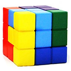 조이매스 소마큐브 원목교구, 혼합 색상, 1개