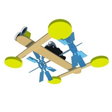 향앤미과학 STEAM 사이언스 스프링 탄성 소금쟁이 로봇 실험세트, 1개