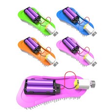 향앤미과학 STEAM 사이언스 구둣솔 청소 진동로봇 실험세트, 5개입