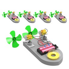 향앤미과학 STEAM 사이언스 더블 스크루 제트 보트 실험키트, 5개입