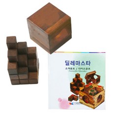고나토이즈 소마큐브 + 활용책 + 케이스 소, 혼합 색상, 1개