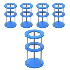 향앤미과학 STEAM 사이언스 간이 현미경 만들기 실험키트, 5개입