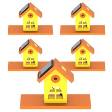 향앤미과학 STEAM 사이언스 EVA 태양광 주택 실험세트, 5개입