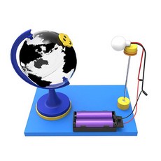향앤미과학 STEAM 사이언스 LED 지구의 자전 낮과 밤 실험세트, 1개