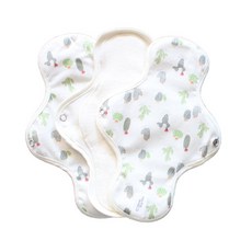 CottonRepublic 棉花共和國 Adentlove 翅膀型純棉衛生棉 中型, 3入, 1個