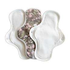 CottonRepublic 棉花共和國 Allez 優質蝶翼純棉衛生棉 小型, 中型, 3入, 1個