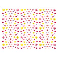 이코 네일스티커, 브코릭플라워, 3개