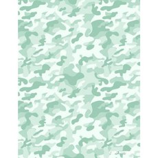 Camo Notebook: Teal Camouflage 144 Pages Paperback, Createspace Independent Publishing Platform